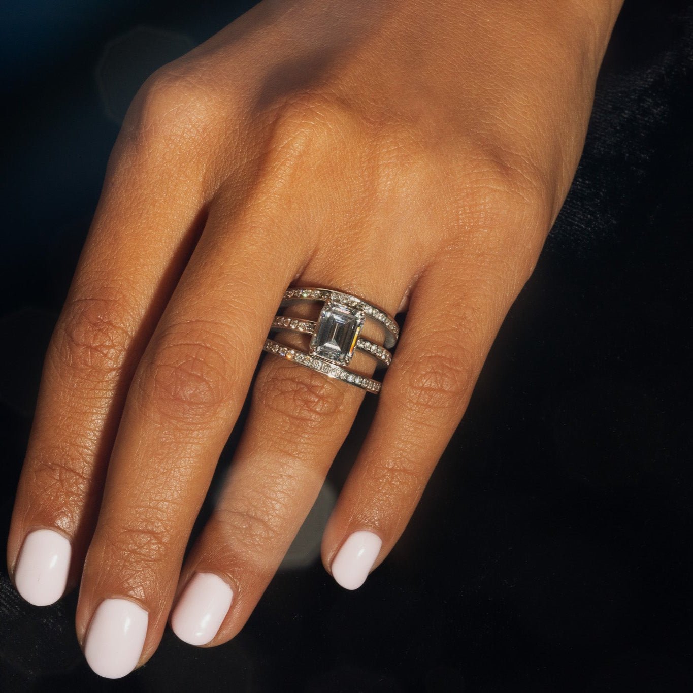 How to Match Your Engagement & Wedding Band: Metals, Style, Proportion