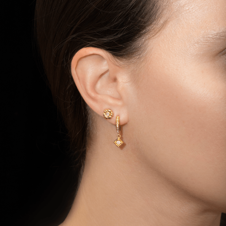 18Kt Yellow Gold Earrings - Chris Correia