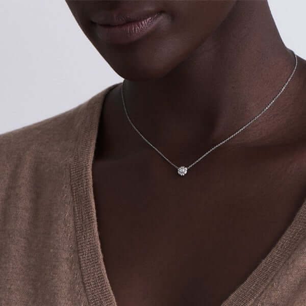 Platinum 'Gumdrop' Diamond Reversible Necklace - Chris Correia