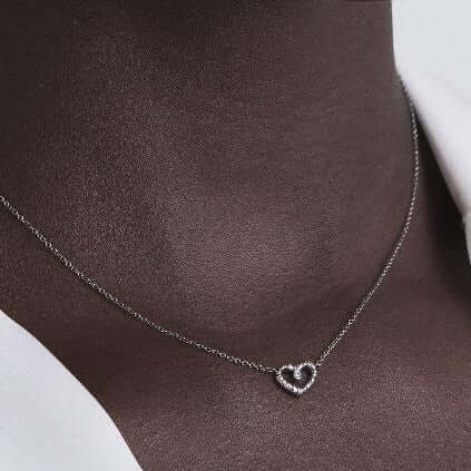 Platinum Mini 'Gumdrop' Diamond Reversible Necklace - Chris Correia