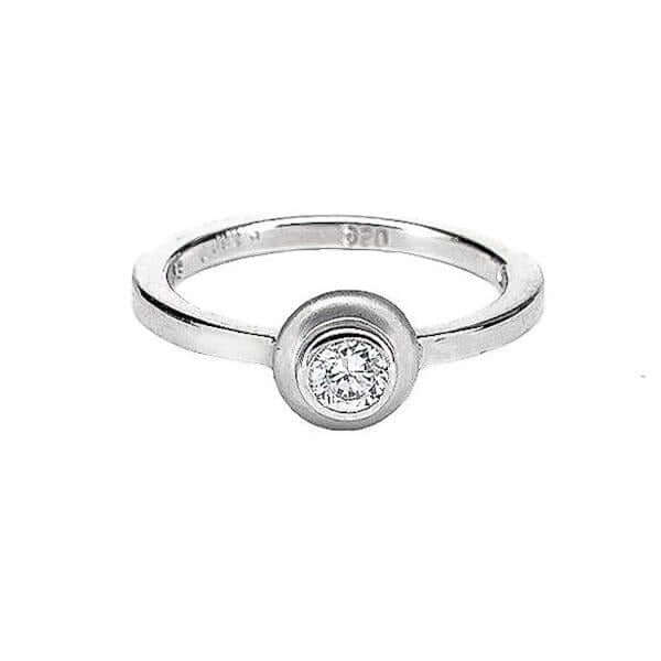 Platinum Round Diamond Ring - Chris Correia